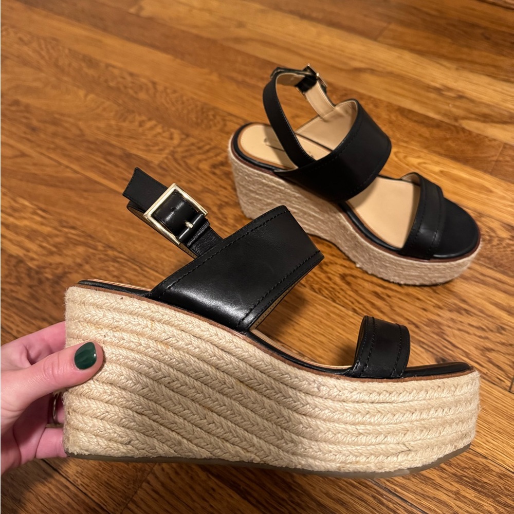 Aldo espadrille wedges size 6